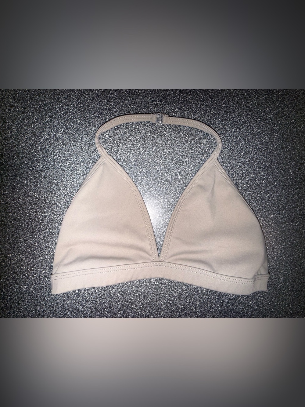 Tiger Friday Dance Halter Bra Top Light Brown Size Adult X-Small